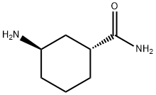 Cyclohexanecarboxamide, 3-amino-, (1R,3R)- Structure