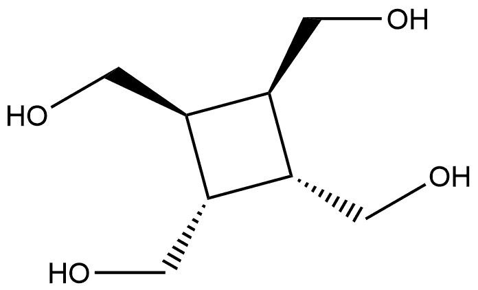 1,2,3,4-Cyclobutanetetramethanol, (1α,2α,3β,4β)- Structure