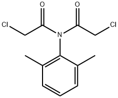 Acetamide, 2-chloro-N-(2-chloroacetyl)-N-(2,6-dimethylphenyl)- Structure