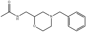 Acetamide, N-[[4-(phenylmethyl)-2-morpholinyl]methyl]- 구조식 이미지