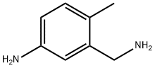 Benzenemethanamine, 5-amino-2-methyl- Structure