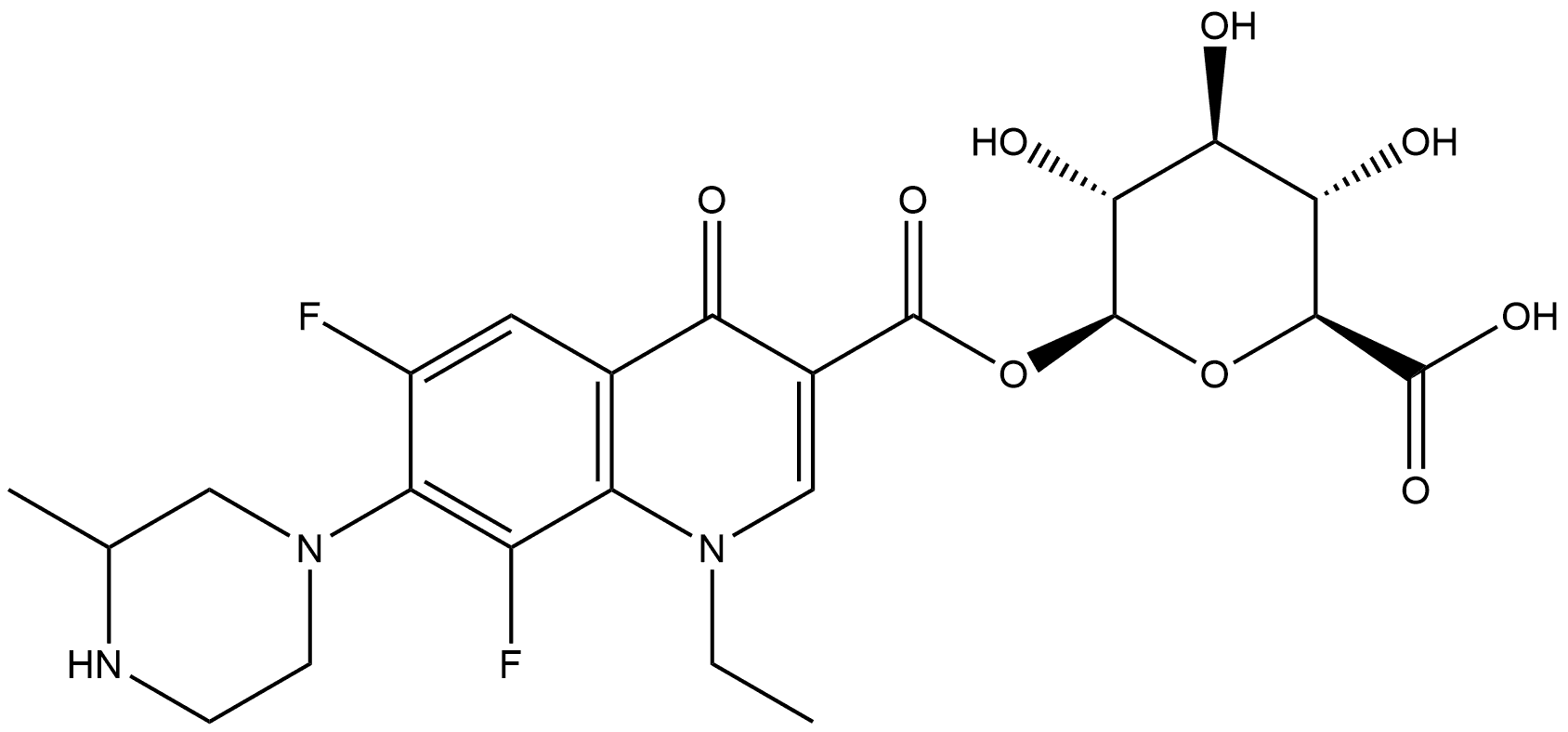 Pefloxacin Impurity 17 Structure