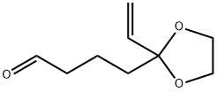1,3-Dioxolane-2-butanal, 2-ethenyl- Structure