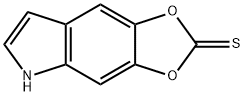 5,6-thiocarbonyldioxy indole Structure