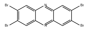 Phenazine, 2,3,7,8-tetrabromo- Structure