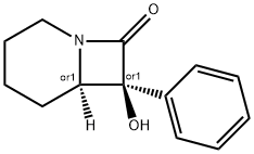 1-Azabicyclo[4.2.0]octan-8-one, 7-hydroxy-7-phenyl-, (6R,7S)-rel- Structure