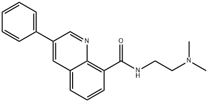 N-(2-(Dimethylamino)ethyl)-3-phenylquinoline-8-carboxamide Structure