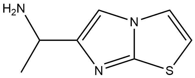 Imidazo[2,1-b]thiazole-6-methanamine, α-methyl- Structure