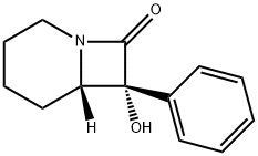 1-Azabicyclo[4.2.0]octan-8-one, 7-hydroxy-7-phenyl-, (6S-cis)- (9CI) Structure