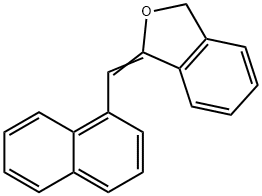 1-(Naphthalen-1-ylmethylene)-1,3-dihydroisobenzofuran Structure