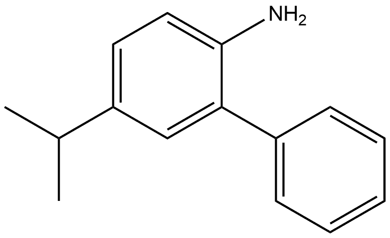 5-(1-Methylethyl)[1,1'-biphenyl]-2-amine Structure