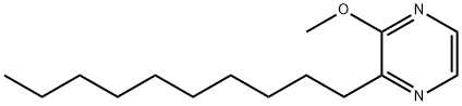 Pyrazine, 2-decyl-3-methoxy- Structure