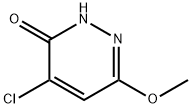 4-Chloro-6-methoxypyridazin-3(2H)-one Structure