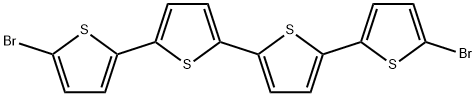 2,2':5',2'':5'',2'''-Quaterthiophene, 5,5'''-dibromo- Structure