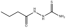 Butanoic acid, 2-(aminothioxomethyl)hydrazide Structure