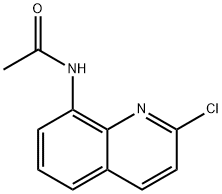 Acetamide, N-(2-chloro-8-quinolinyl)- 구조식 이미지