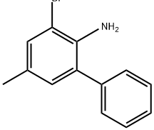[1,1'-Biphenyl]-2-amine, 3-bromo-5-methyl- 구조식 이미지