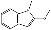 2-Methoxy-1-methyl-1H-indole Structure