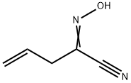 4-Pentenenitrile, 2-(hydroxyimino)- Structure