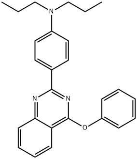4-(4-Phenoxyquinazolin-2-yl)-N,N-dipropylaniline Structure