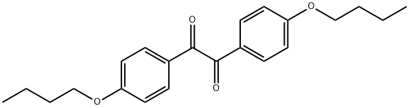 1,2-Ethanedione, 1,2-bis(4-butoxyphenyl)- Structure