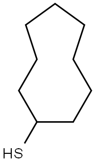Cyclononanethiol Structure
