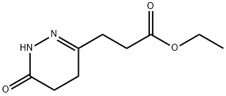 3-Pyridazinepropanoic acid, 1,4,5,6-tetrahydro-6-oxo-, ethyl ester 구조식 이미지