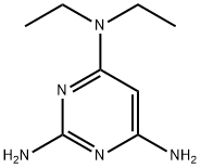 2,4,6-Pyrimidinetriamine, N4,N4-diethyl- Structure