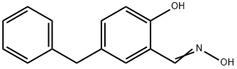 4-Benzyl-2-[(E)-(hydroxyimino)methyl]phenol Structure