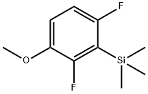 1,3-Difluoro-4-methoxy-2-(trimethylsilyl)benzene Structure