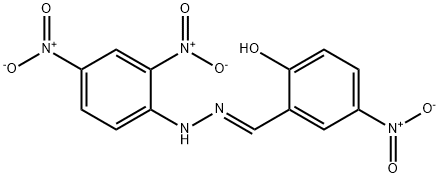 2-[2-(2,4-dinitrophenyl)carbonohydrazonoyl]-4-nitrophenol Structure