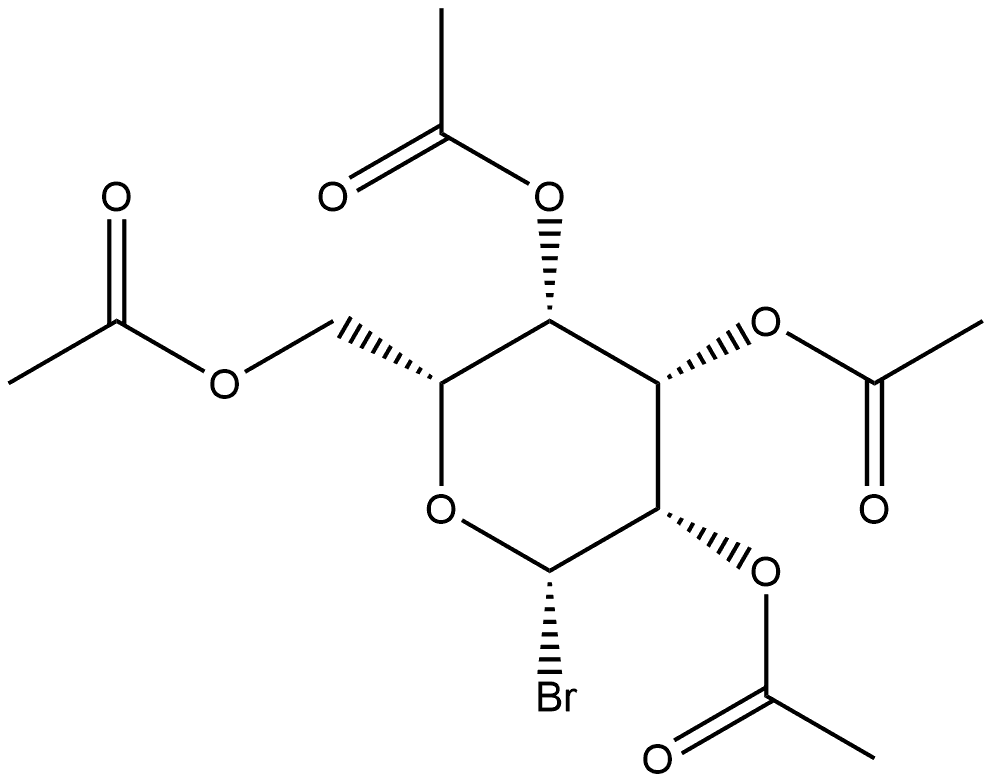 β-D-Talopyranosyl bromide, 2,3,4,6-tetraacetate Structure