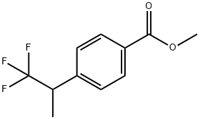 Methyl 4-(2,2,2-trifluoro-1-methylethyl)benzoate Structure