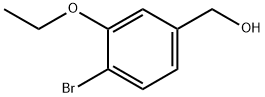 (4-bromo-3-ethoxyphenyl)methanol Structure