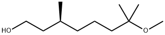 1-Octanol, 7-methoxy-3,7-dimethyl-, (3S)- 구조식 이미지