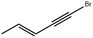 3-Penten-1-yne, 1-bromo-, (3E)- Structure