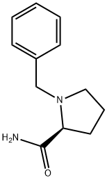 2-Pyrrolidinecarboxamide, 1-(phenylmethyl)-, (2S)- Structure