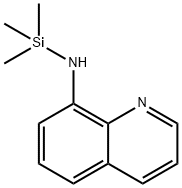 N-(Trimethylsilyl)quinolin-8-amine 구조식 이미지