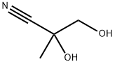 2,3-dihydroxy-2-methylpropanenitrile Structure