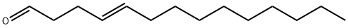 4-Tetradecenal, (4E)- Structure