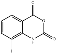 8-iodo-2,4-dihydro-1H-3,1-benzoxazine-2,4-dione Structure