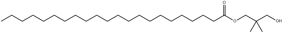 Docosanoic acid 3-hydroxy-2,2-dimethylpropyl ester 구조식 이미지