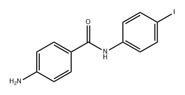 Benzamide, 4-amino-N-(4-iodophenyl)- Structure