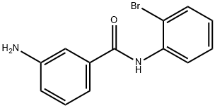 Benzamide, 3-amino-N-(2-bromophenyl)- Structure