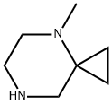 4,7-Diazaspiro[2.5]octane, 4-methyl- Structure