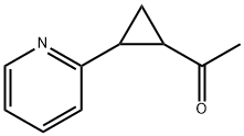 1-(2-(Pyridin-2-yl)cyclopropyl)ethan-1-one Structure