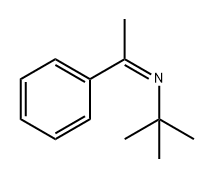 2-Propanamine, 2-methyl-N-(1-phenylethylidene)-, (Z)- (9CI) 구조식 이미지