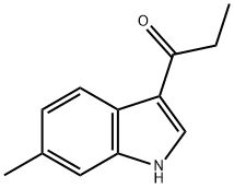 1-(6-methyl-1H-indol-3-yl)propan-1-one Structure