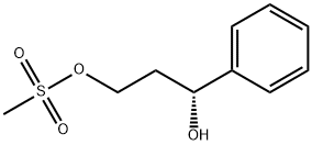 1,3-Propanediol, 1-phenyl-, 3-methanesulfonate, (1R)- 구조식 이미지