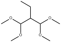 2-Ethyl-1,1,3,3-tetramethoxy-propan Structure